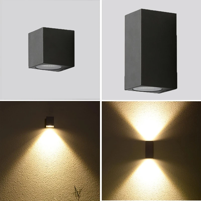 

5W 10W LED Outdoor Wall Lamp Waterproof IP65 Porch Garden Light Indoor Bedroom Living Room Balcony Home Lighting Wall Sconce
