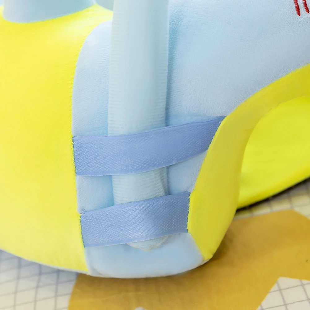 Baby Feeding Safety Seat Skin Cartoon Plush Learning Sit Chair Without Cotton 6