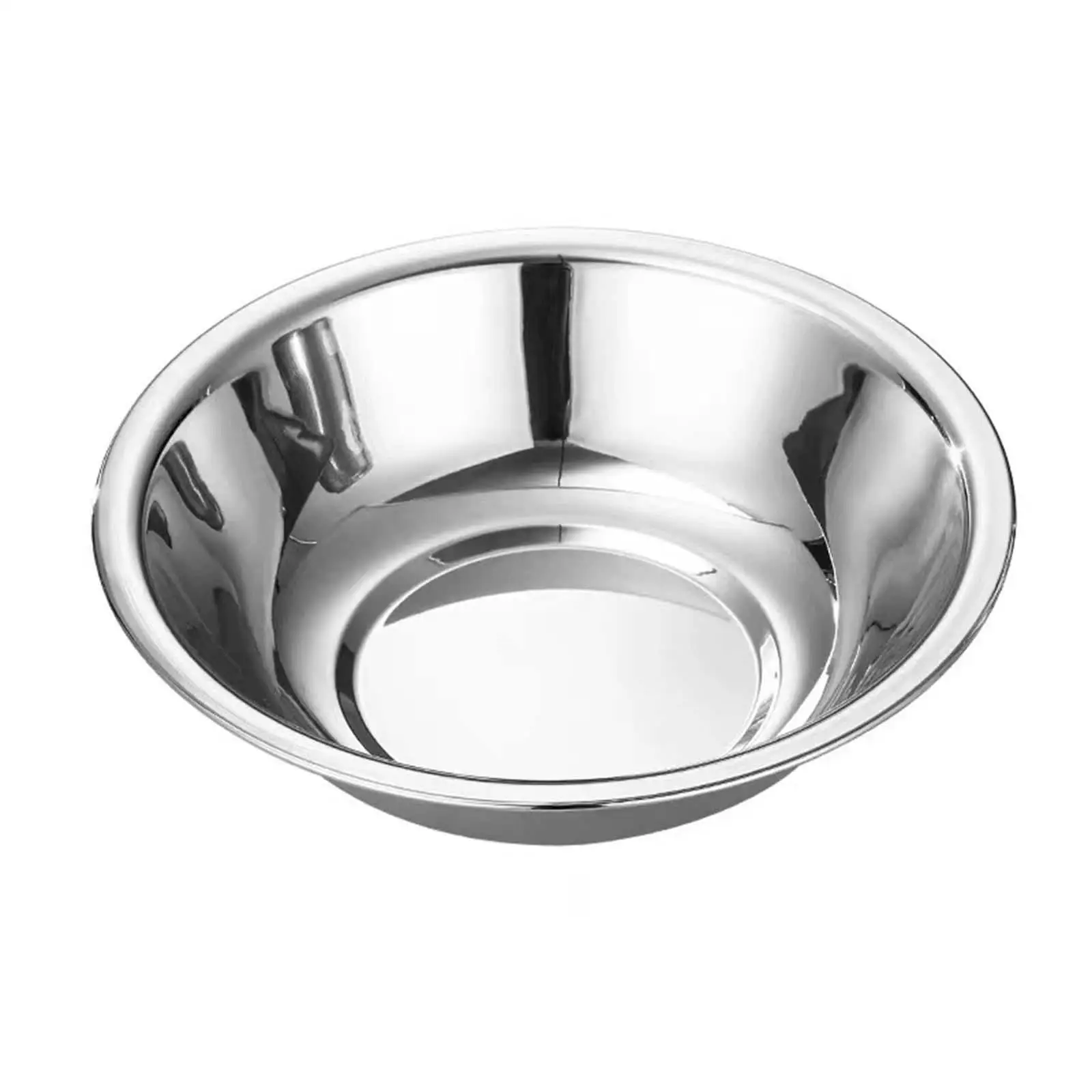 3x Stainless Steel Mixing Bowls Metal Bowls for Backpacking Picnic Cooking