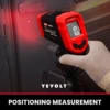 YEVOLT TA606+ Series Digital Infrared Thermometer Handheld Non Contact IR Laser  Heat Temperature Gun Point VA Color Screen 3