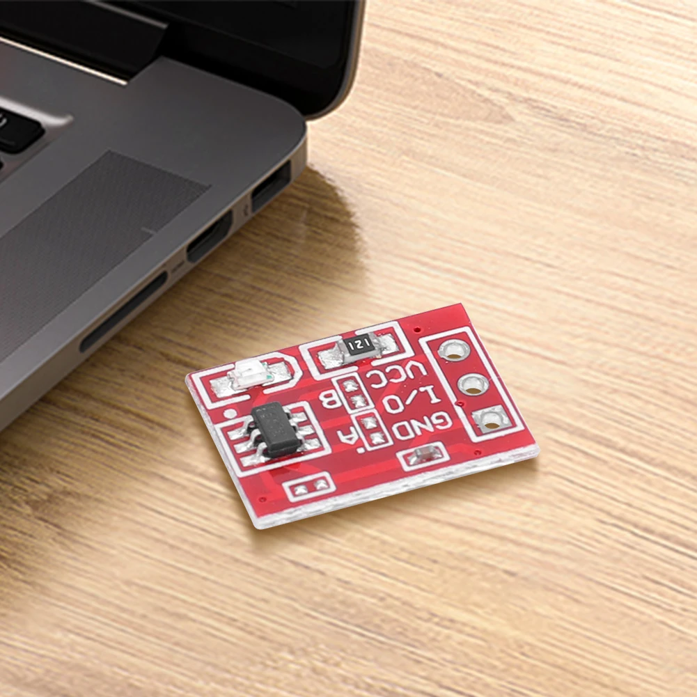 TTP223 터치 스위치 센서 커패시터 유형 2.5V-5.5V 용량 성 터치 스위치 단일 채널 단방향 변환
