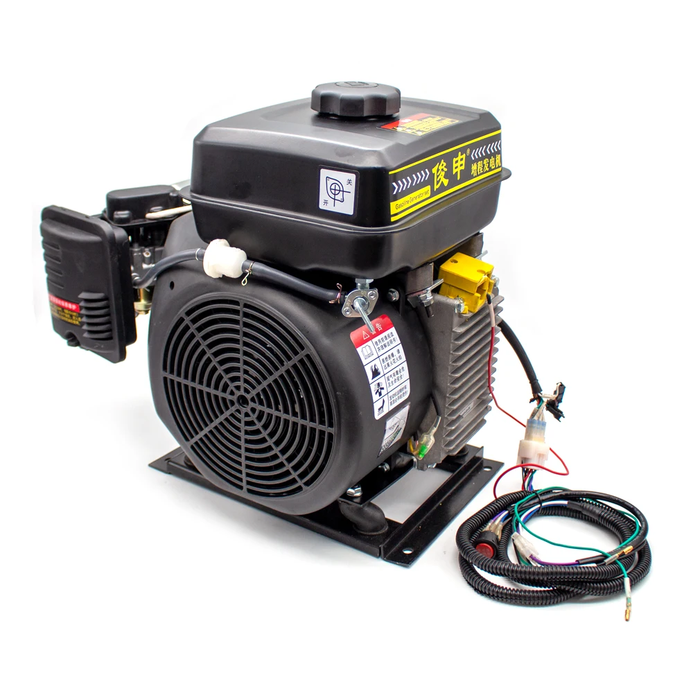 

5KW Electric Vehicle Range Extender Generator Three Wheels Car Frequency Conversion Battery Gasoline Range 48V/60V/72V
