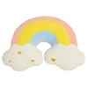 Stuffed Rainbow Cushion Girly Room Decor Moon Lightning Pillow Bay Window Lovely Weather Setting for Kids Bedroom Seat Pillow 5