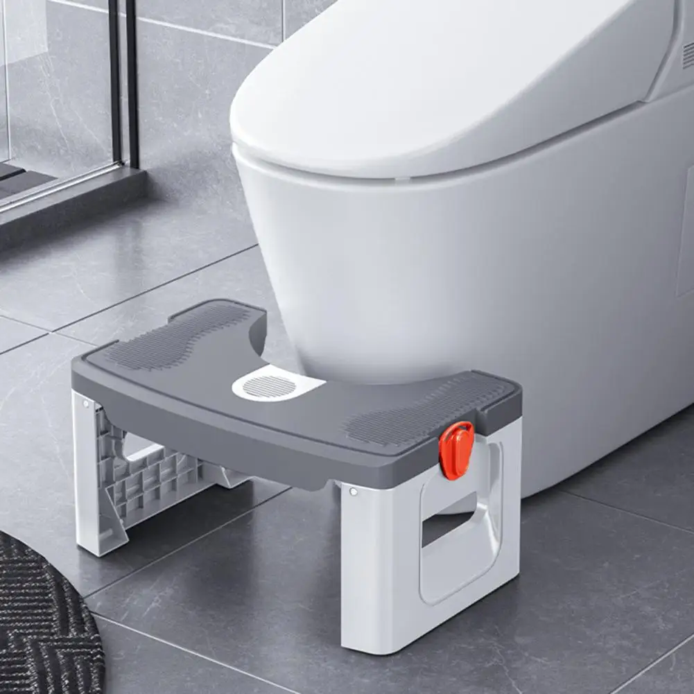 Flying Stool for Toilet Adjustable Flying Stool for Healthy Defecation Non-slip Squat Aid with Versatile Footstool Easy