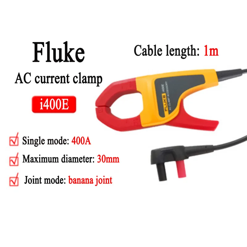 FLUKE Current Clamp I400E I2000 Flex I1010 I3000S Flex24 I1000S I400