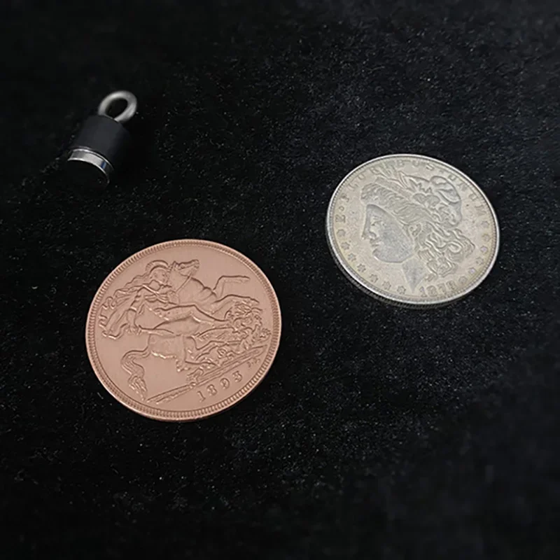 마그네틱 스카치 & 소다(모건 달러와 빅토리아 여왕 고대 동전) 마술 트릭 클로즈업 환상 특수 효과 마기아 소품