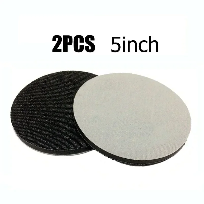 2pcs Denim Orange Peel Removal Pad Car Polishing Pad 3/4/5/6/7inch Single Wetsanding Alternative Backing Plate Car Polisher NEW