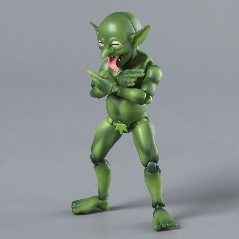 Goblin Movable Joint Figure 10cm Fantasy Action Model Collection