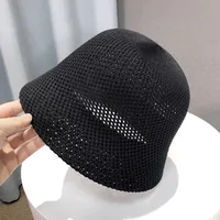 Women Bucket Hat Summer Hollow Out Thin Breathable Sun Hat Female Beach Panama Cap Fold Outdoor Japanese Lesure Fishierman Cap - Image 5