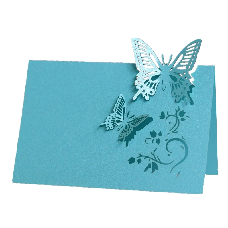 Butterfly Place Cards for Wedding Business Meeting Theme Party Decor