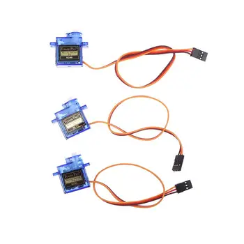1/3 pezzi RC auto robot braccio Arduino avviamento progetto fai da te SG90 9G micro servomotore 180 ° /360 ° Servo digitale 5V