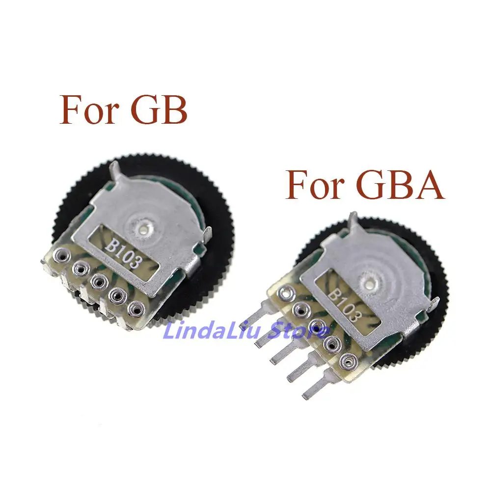 GBA GBC용 게임보이 볼륨 회전 스위치, GB 클래식 DMG 001 스위치 마더보드 볼륨 전위차계 교체, 5 개 