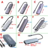 10Gbps USB3.2 Gen2 HUB USB C Splitter 3.2 Hub 10Gb High Speed for Laptop Macbook-Air MacBook Pro M4 M3 M2 Usb Extension Hub 2