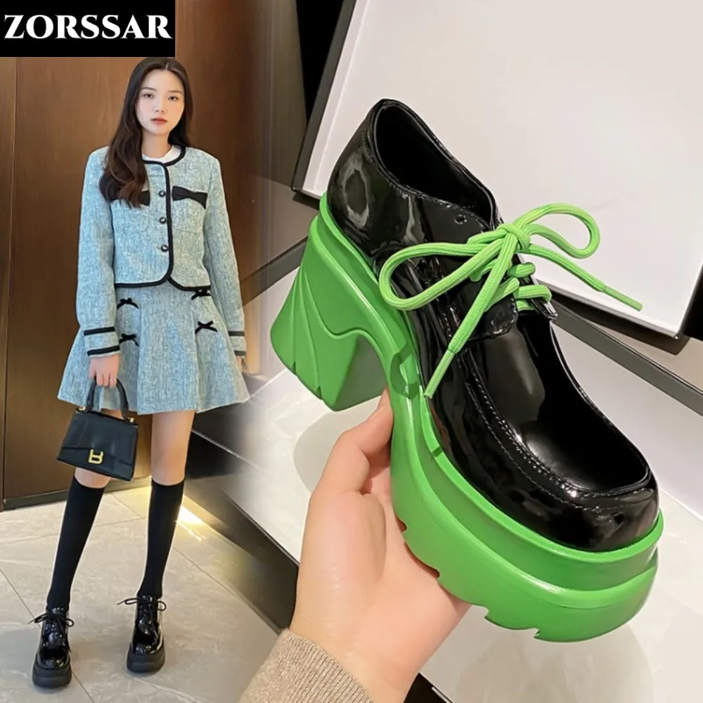 

Japanese School Uniform Jk Student Shoe Girls Women Kawaii Lolita Soft Sister Round Toe Platform High Heel Oxford Mary Jane Shoe