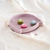 Food Grade Silicone Dish For Babies BPA Free Cartoon Cat Children Dishes Toddle Training Tableware Feeding Bowls Baby Stuff 5
