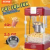 VEVOR Popcorn Popper Machine Tabletop Popcorn Maker 300W 2.5 Oz Red 2