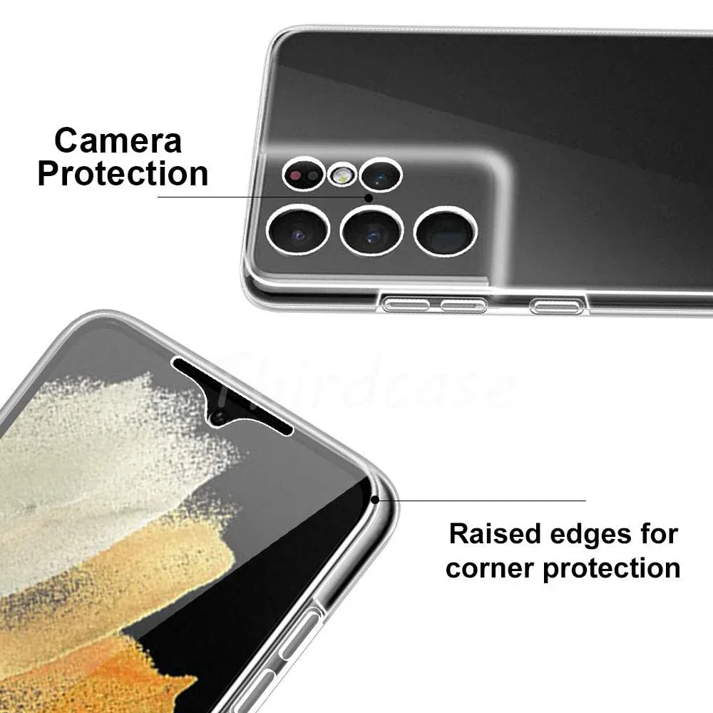 Rugged 360 Full-Body Dual-Layer PC+Silicone Case with Screen Protector