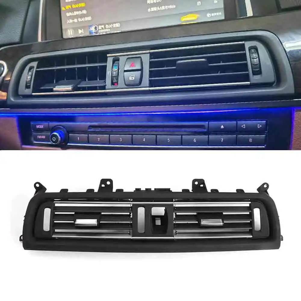 AC Air Conditioner Vent Grille Front Console Central Grill Dash For BMW F10 F11 520i 523i 525i 528i 535i 64229166885 64229209136
