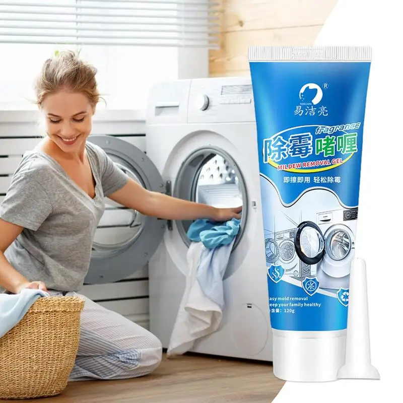 Wall Mold Mildew Remover Cleaning Gel 120ml Long Lasting Household Cleaner For Washing Machine Bathroom Tile Gap Spot Supplies