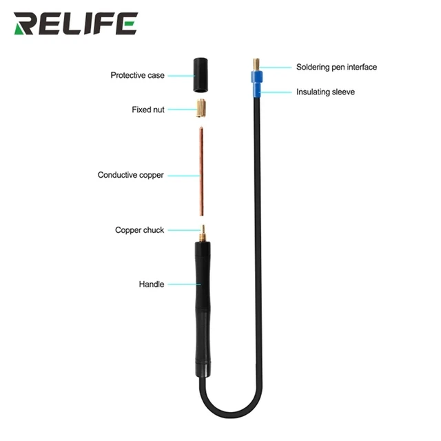 بنطاته للبطاريات RELIFE RL-936W V3.0 – لحام دقيق لشرائح وفلاتات البطارية 5