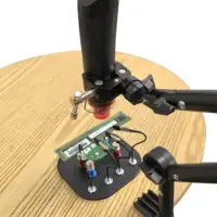 Universal Helping Hand Soldering Clamp Metal Flexible Arm PCB Clip for Hot Air Gun With PCB Holder For Desoldering Repair Tool S - Image 2