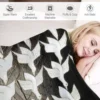 Day and Night by Maurits Cornelis Escher Throw Blanket wednesday Decorative Blankets 4