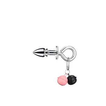 Anal Plug Double Bell Pendant Sex Toy Lesbian Sex Toys For Womans Adult Sex Toys For Men 3