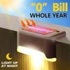 Intelligent light Sensing Step Light Solar Deck Light Path Staircase Lights Outdoor Led Solar Lamp Park Path Corridor Lamp Decor 3