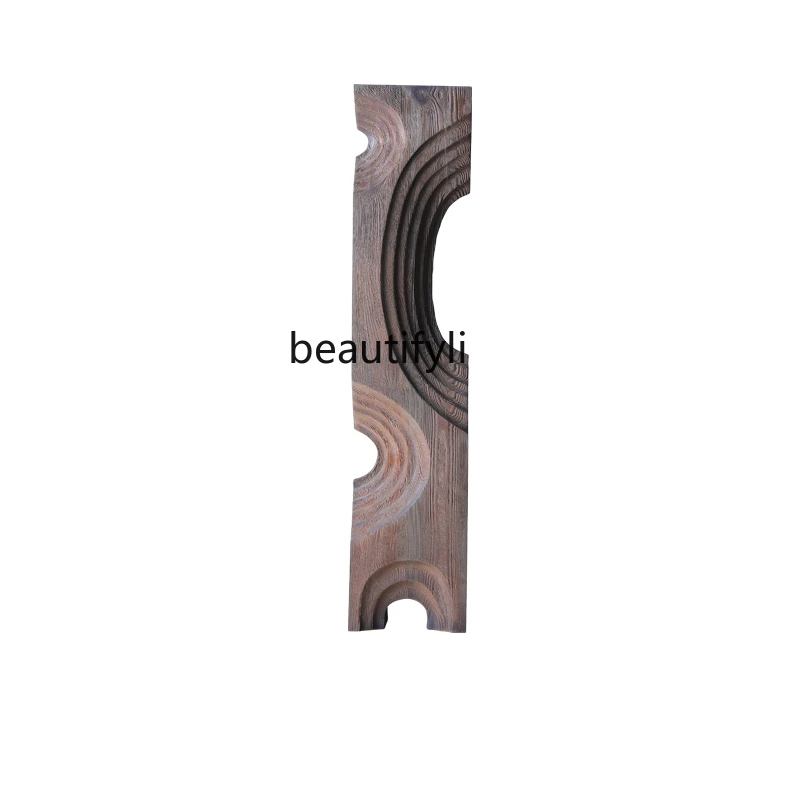 

Hotel Wood Carving Decoration Floor Ornaments Wooden Craftwork Sales Department Living Room Entrance Sculpture Artwork