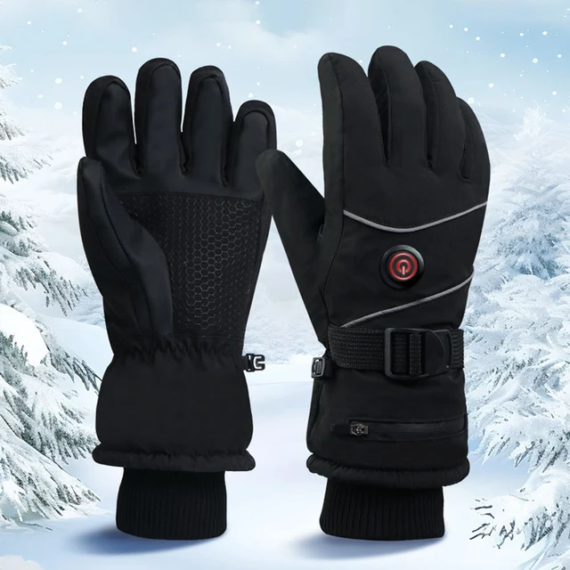 Rechargeable Heated Winter Ski Gloves 2