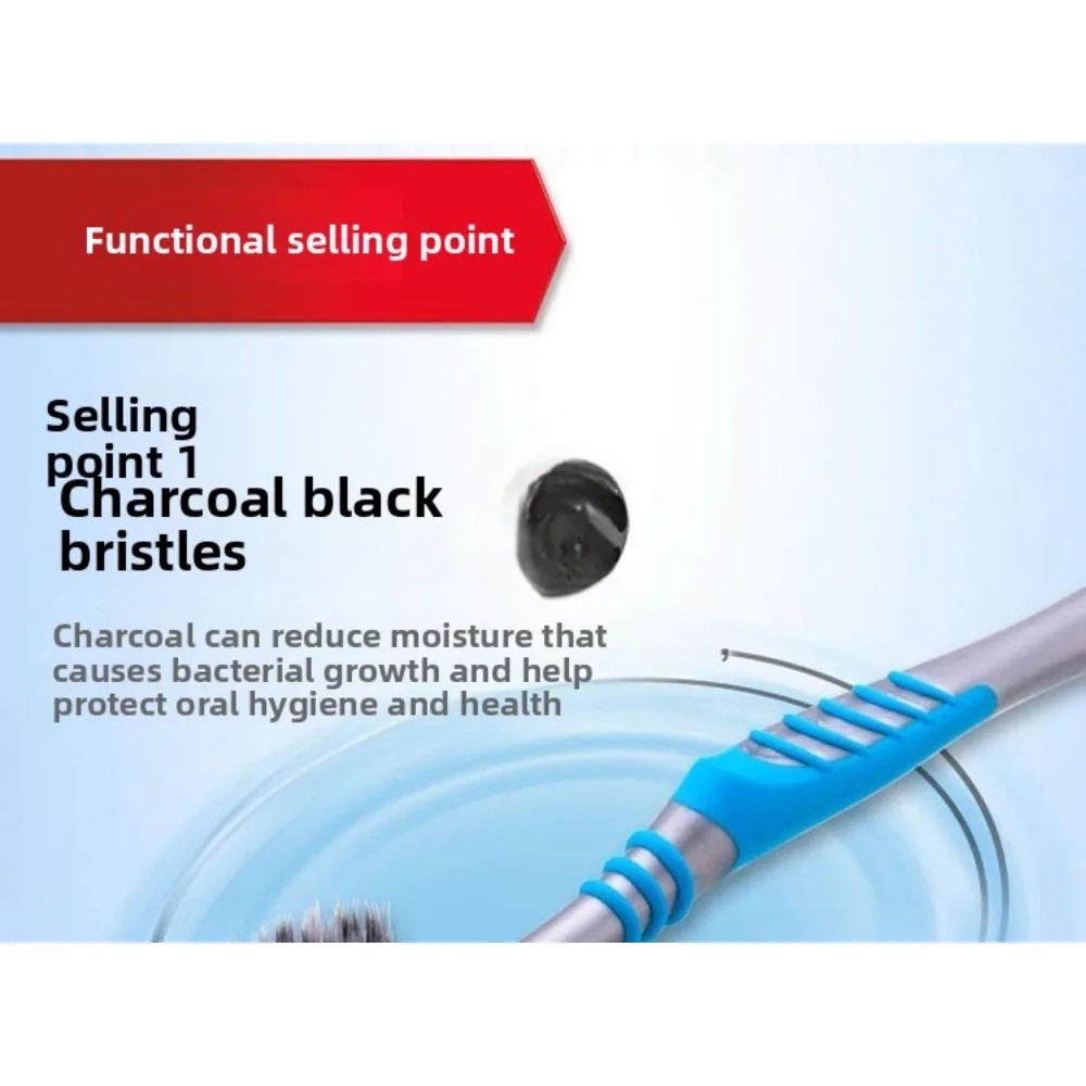 5Pcs Colgate Soft Toothbrush Ultra Clean Bristles Manual Brush Uses for Fresh Breath Gentle Cleaning Travel Home Use