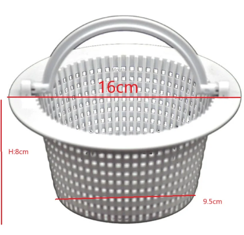 Swimming Wading Sports Swimming Pool Cleaning Accessories Skimmer Wall Drainage Accessories Filter Basket