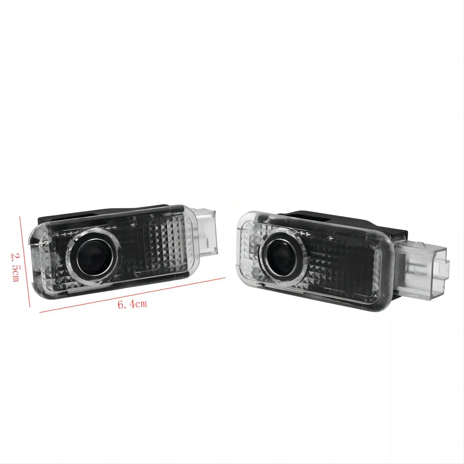 Led Car Door Emblem Ghost Shadow Welcome Light For AUDI Sline Quattro A3 A4 A5 A6 A7 A8 Q3 Q5 Q7 SQ5 S3 S4 S5 S6 RS4 RS5 2x