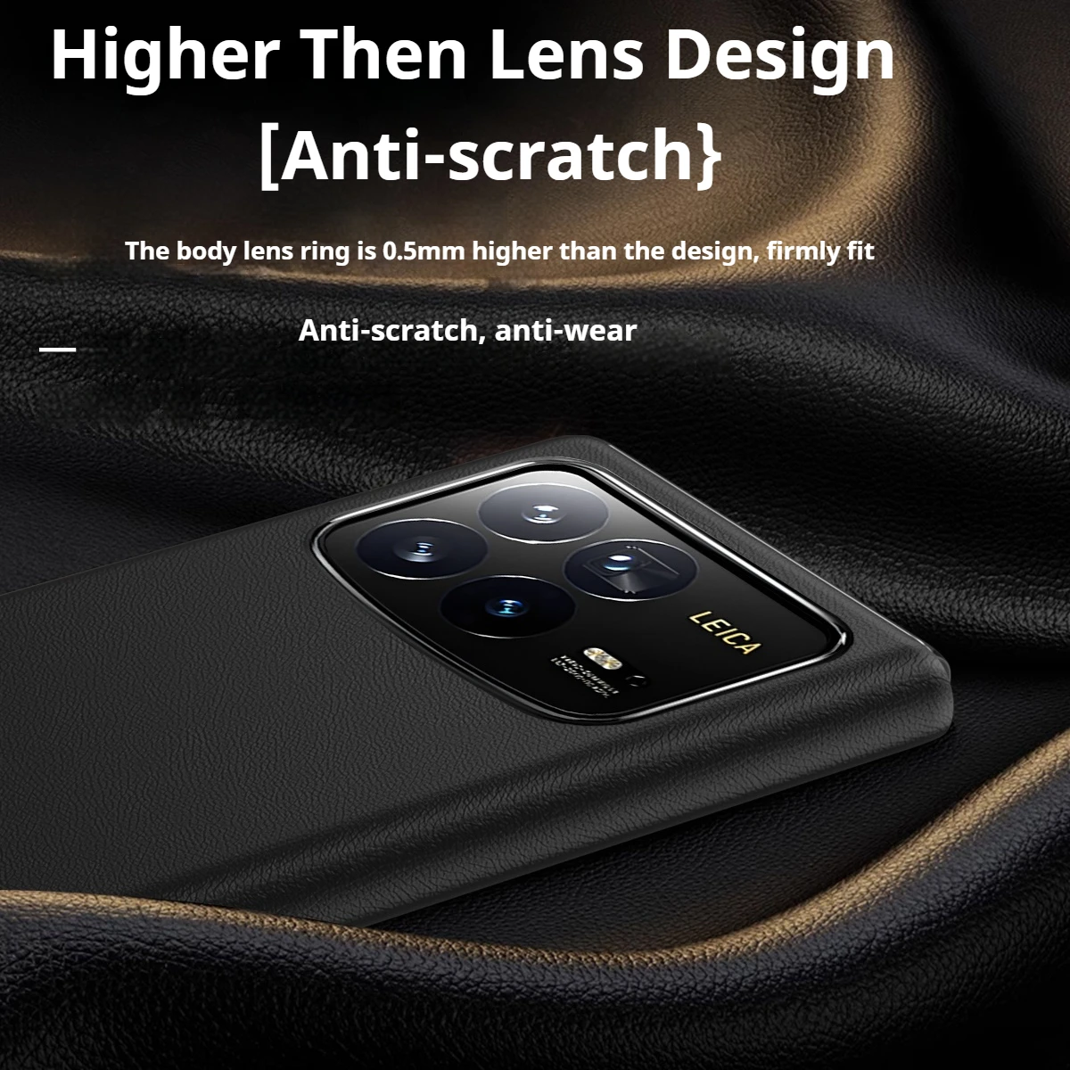 Étui à rabat en cuir Smart View pour Xiaomi Mix Fold 4 Smart Wake Sleep Call ID Display avec support_voghion.com
