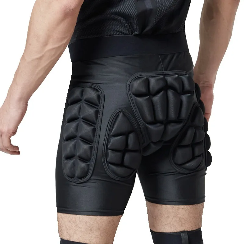 Pantalones protectores de esquí y ciclismo, pantalones de protección de cadera para patinar sobre hielo, patinaje sobre 