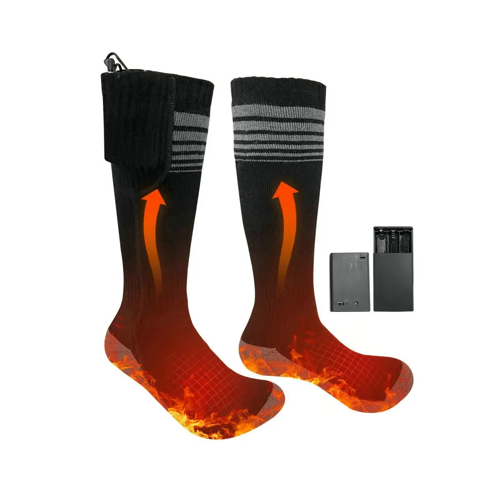WomenMenElectricHeatingSocks3SpeedsUSBHeatedSocksWater
