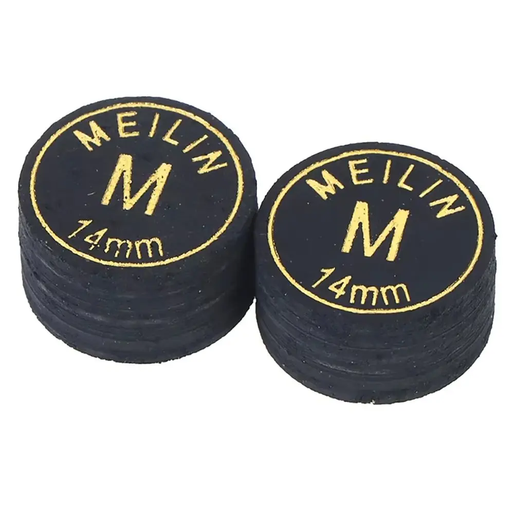 1Pcs Durable Snooker Pool Billards Cue Tips Pole Repair Accessories H/M/S/SS Billards Tip 9 Layers 14mm Billards Cue Head