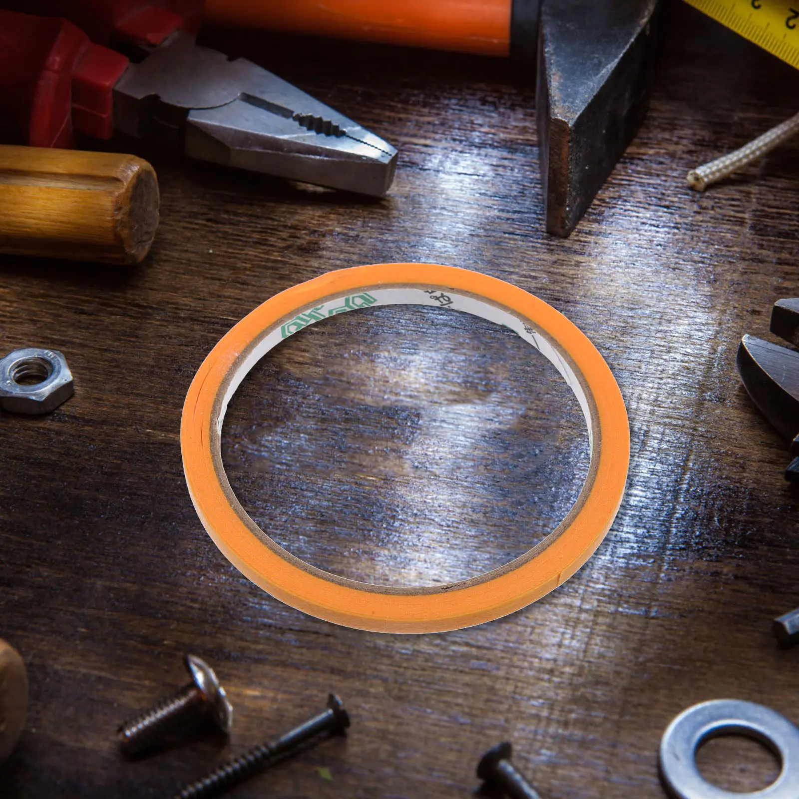 1 롤 스프레이 페인트 마스킹 테이프 내구성이 뛰어난 정밀 커버리지 잔여물 없..