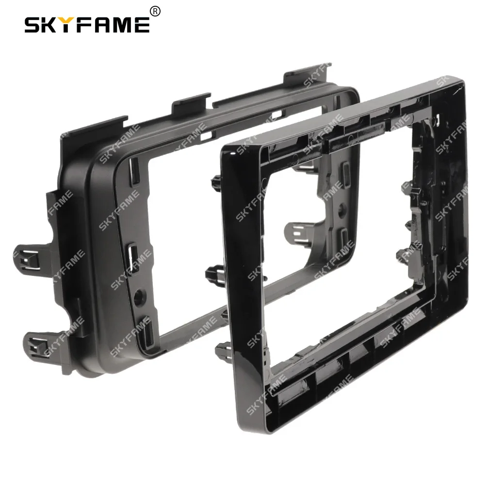 SKYFAME-Adaptador De Fascia Quadro De Carro, Rádio