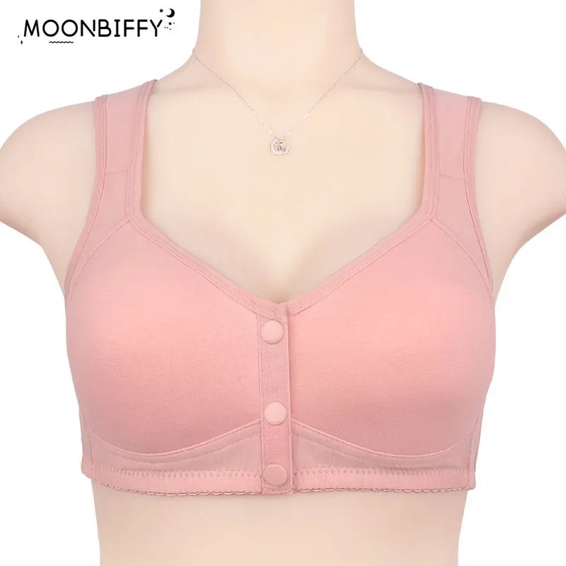 

Womens No Steel Ring Front Close Bra Womens Comfort Breathable Bralette Soft Bras for Women Comfortable Bra Top