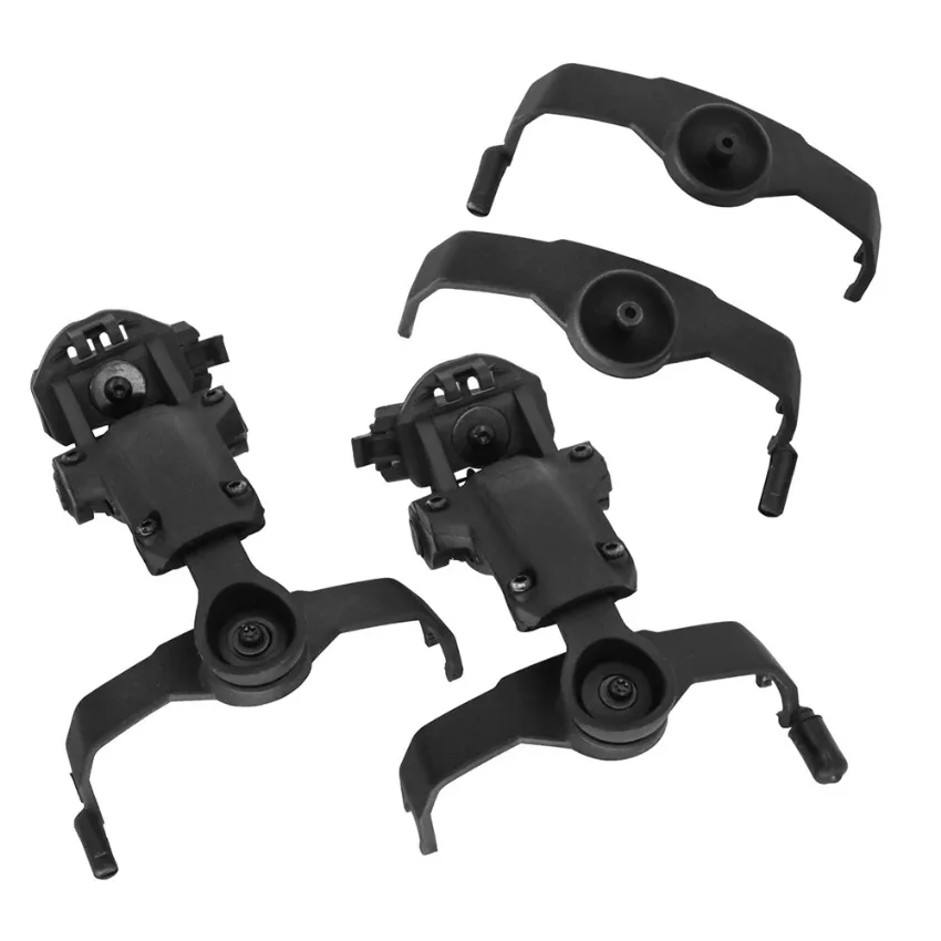 Tactical Headset Mount Adapter Tactical Helmet Fast Ops Core ARC Rail Adapter for COMTAC III II Outdoor Hunting Shooting Headset