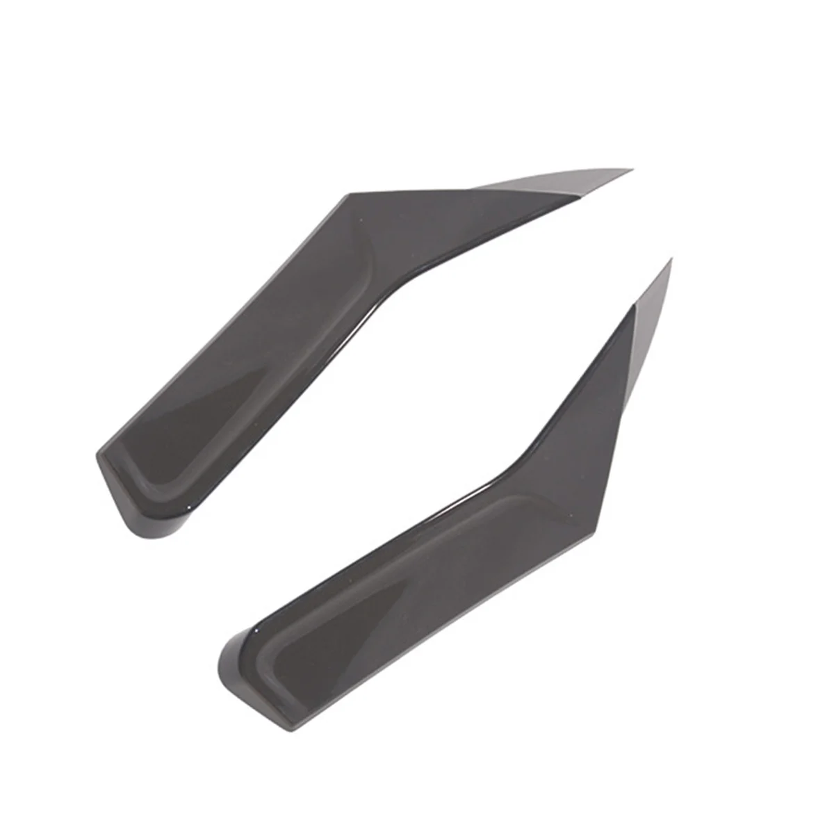 

For VW Golf 8 Side Spoilers Tail Fins Rline Exterior Modifications Wraparound Deflectors Accessorie Glossy Black