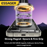Essager RGB Magnetic Car Phone Holder Qi 15W Wireless Charger For iPhone16 15 14 13 Pro for Magsafe Universal Phone Holder Stand - Image 3