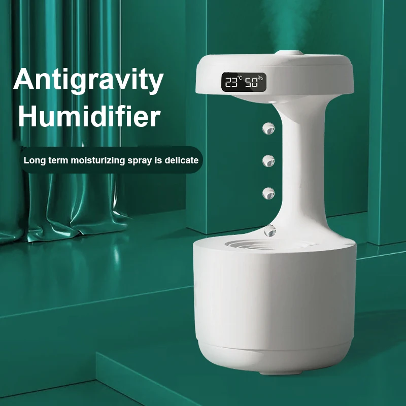 

Anti Gravity USB Air Humidifier Ultrasonic Air Purifier 800ML Levitating Water Drops Mist Maker Fogger Perfume Aromatherapy