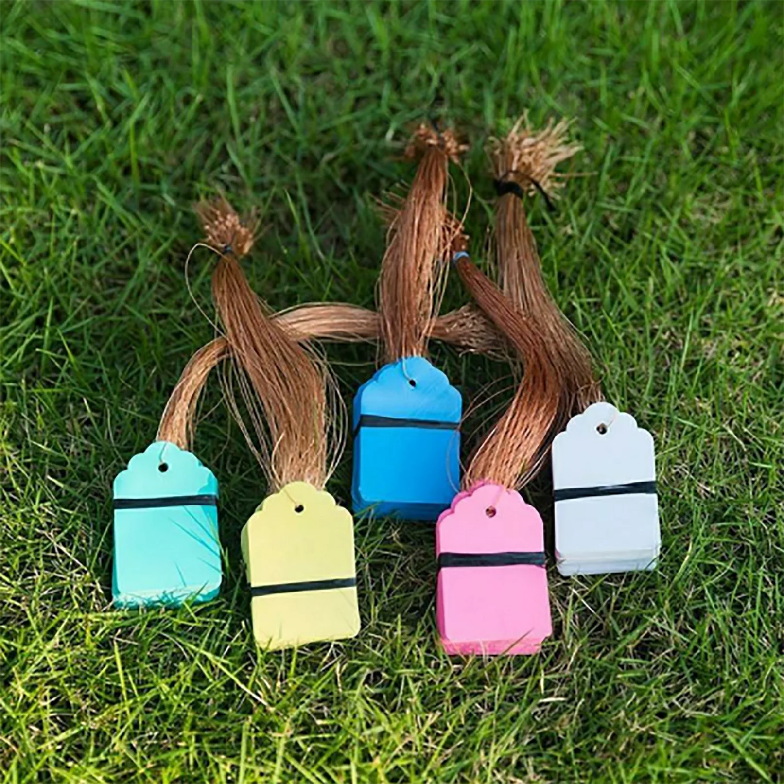 Plant Markers 100Pcs/Lot Plants Hanging DIY Seedlings Labels Hang Garden Flowers Pots Tags Sign Classification