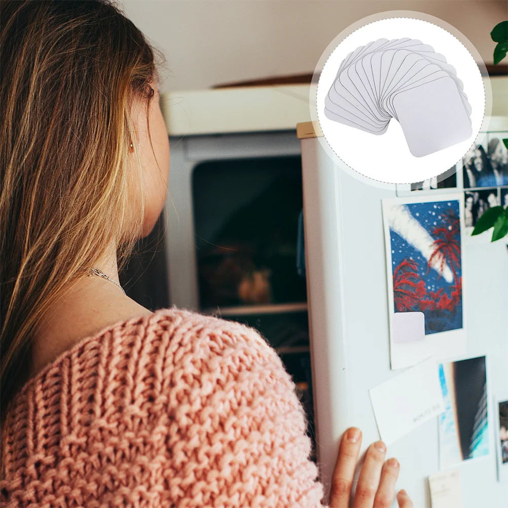 10pcs Refrigerator Magnets Sublimation Blank Magnet Simple Home Fridge Magnet magnetic fridge magnets magnetic fridge stickers