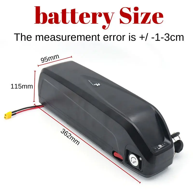 Hailong Electric Scooter Battery 36V 48V 52V 20Ah-30Ah for 250W~1000W Motorcycle/bicycle Waterproof Lithium Battery + Charger