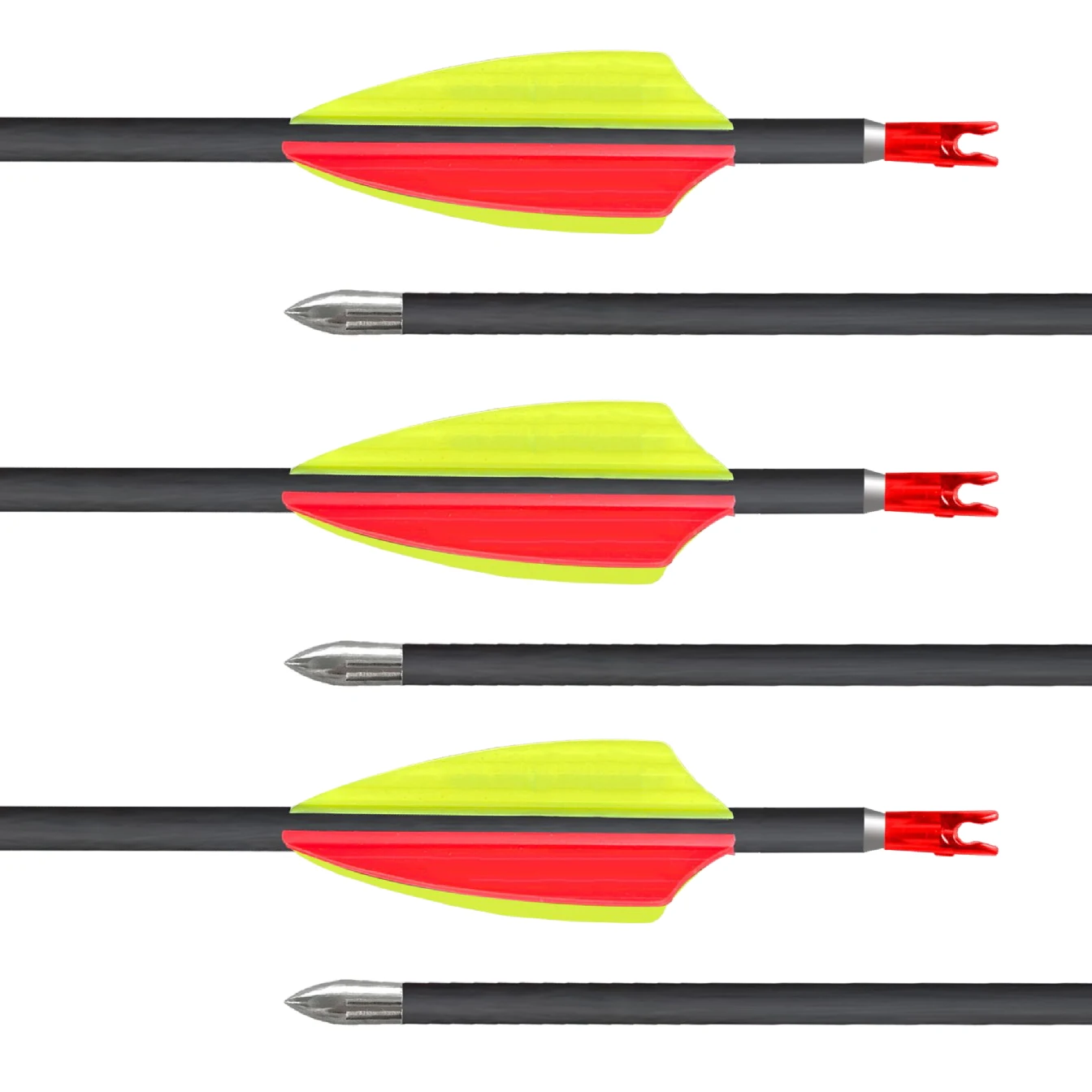 ID4.2mm 30inch Spine400 500 600 700 800 900 1000 1100 1200 1300 1400 1500 Pure Carbon Arrow Archery Compound Recuvre Bow Shooti carbon arrow shafts