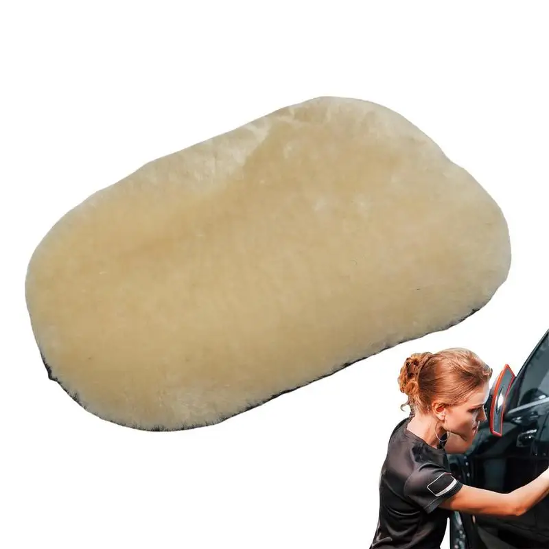 

Universal Car Wax Washing Mitten Automotive Soft Scrubber Washing Gloves Portable Vehicle Wax Polishing Mitt Exterior Accessory