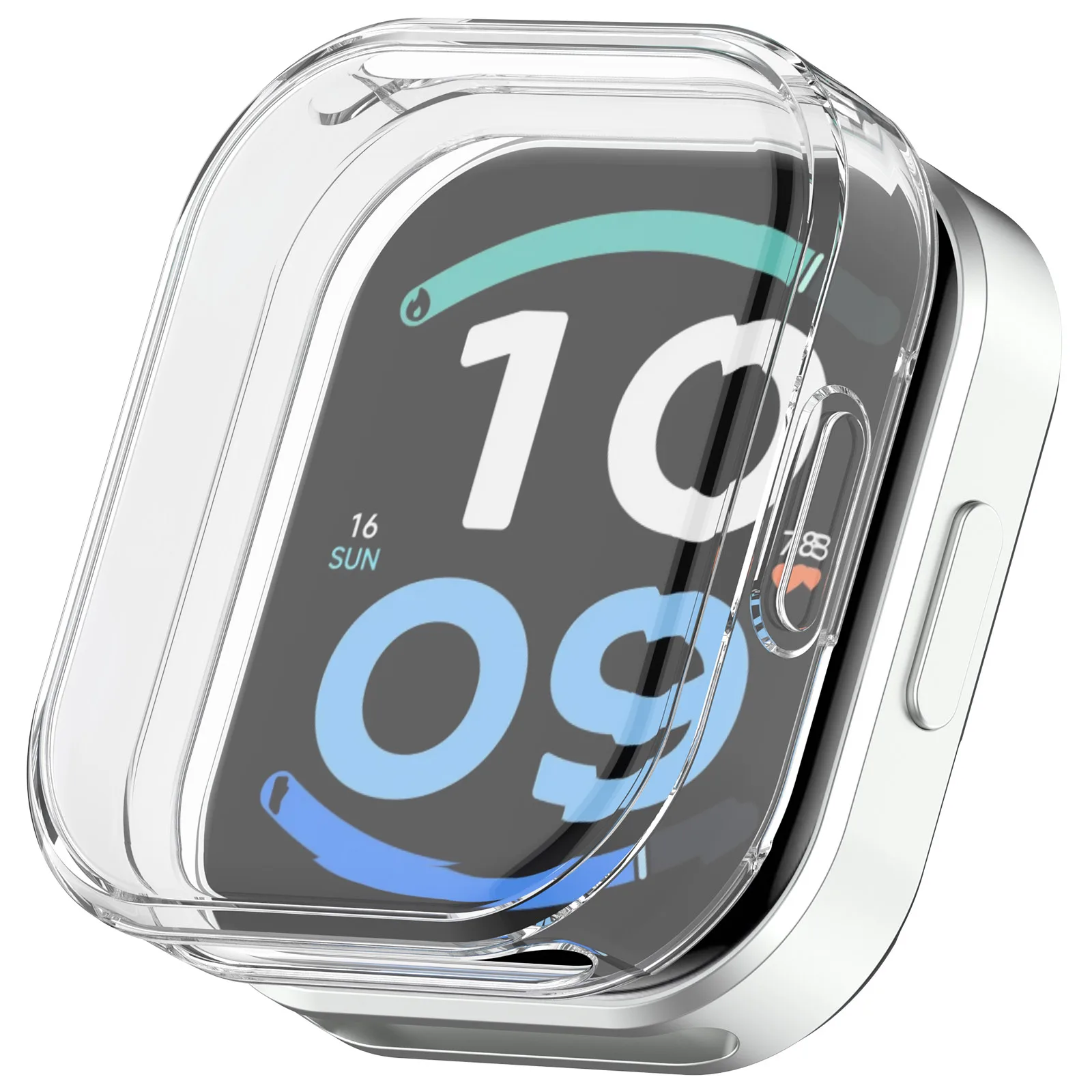Redmi Watch 6 Active Smartwatch Soft TPU Protective Screen Protector Bumper Shell